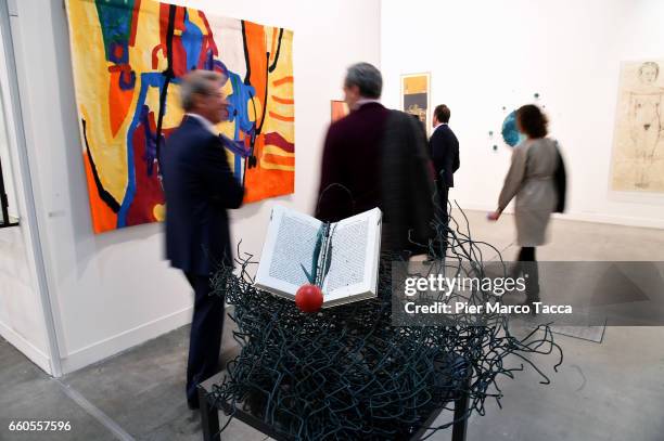 General view during the Miart Fair 2017 at Fiera Milano City on March 30, 2017 in Milan, Italy.