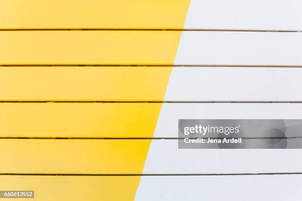 bright yellow wall - miami architecture stock pictures, royalty-free photos & images