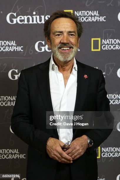 Robert Lindsay attends the National Geographic Channel's "Genius" London Premiere on March 30, 2017 in London, United Kingdom.