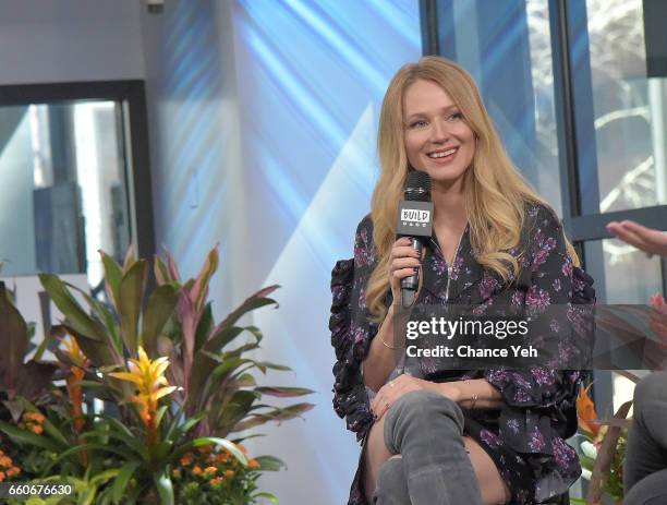 Jewel attends Build series to discuss "Concrete Evidence: A Fixer Upper Mystery" at Build Studio on March 30, 2017 in New York City.