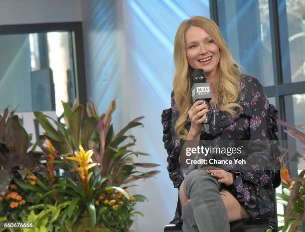 Jewel attends Build series to discuss "Concrete Evidence: A Fixer Upper Mystery" at Build Studio on March 30, 2017 in New York City.