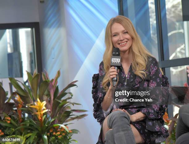 Jewel attends Build series to discuss "Concrete Evidence: A Fixer Upper Mystery" at Build Studio on March 30, 2017 in New York City.