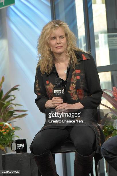 Lori Singer attend Build series to discuss "God Knows Where I Am" at Build Studio on March 30, 2017 in New York City.