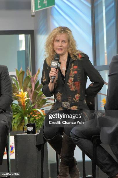 Lori Singer attend Build series to discuss "God Knows Where I Am" at Build Studio on March 30, 2017 in New York City.