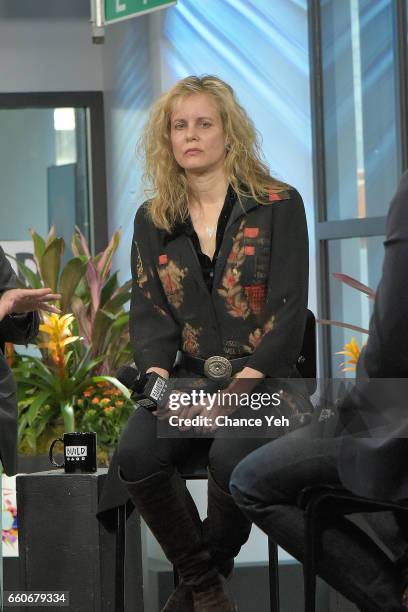 Lori Singer attend Build series to discuss "God Knows Where I Am" at Build Studio on March 30, 2017 in New York City.