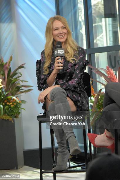 Jewel attends Build series to discuss "Concrete Evidence: A Fixer Upper Mystery" at Build Studio on March 30, 2017 in New York City.