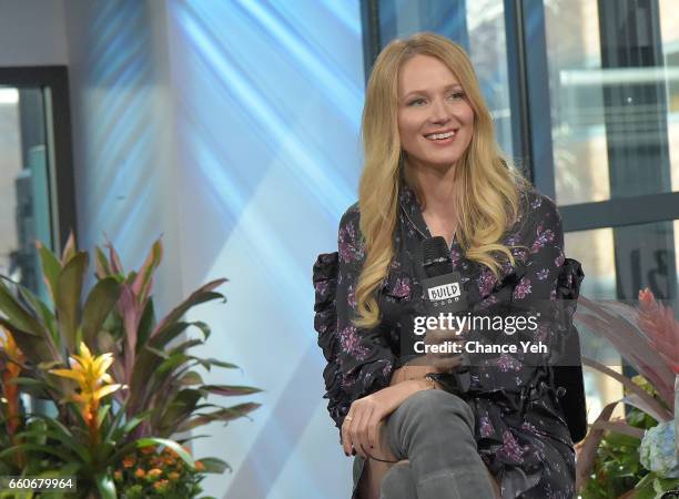 Jewel attends Build series to discuss "Concrete Evidence: A Fixer Upper Mystery" at Build Studio on March 30, 2017 in New York City.