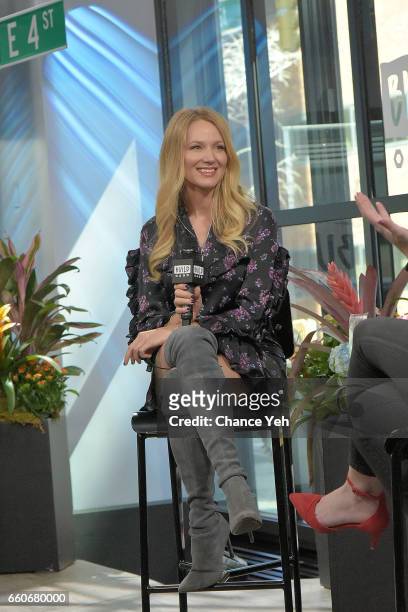 Jewel attends Build series to discuss "Concrete Evidence: A Fixer Upper Mystery" at Build Studio on March 30, 2017 in New York City.