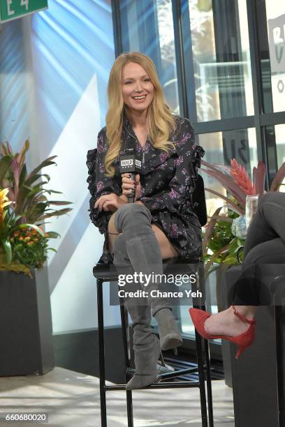 Jewel attends Build series to discuss "Concrete Evidence: A Fixer Upper Mystery" at Build Studio on March 30, 2017 in New York City.