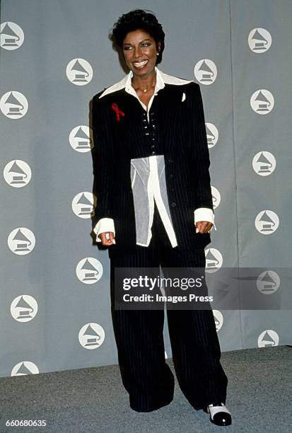 Natalie Cole attends the 36th Annual Grammy Awards held at Radio City Music Hall circa 1994 in New York City.