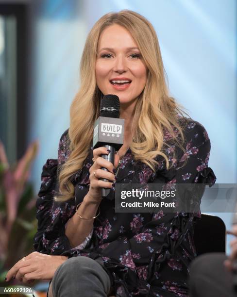 Jewel attends Build Series to discuss "Concrete Evidence: A Fixer Upper Mystery" at Build Studio on March 30, 2017 in New York City.