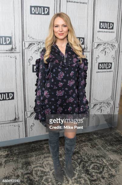 Jewel attends Build Series to discuss "Concrete Evidence: A Fixer Upper Mystery" at Build Studio on March 30, 2017 in New York City.