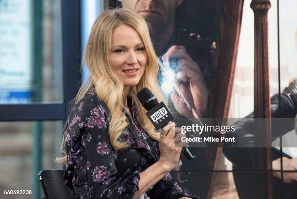 Jewel attends Build Series to discuss "Concrete Evidence: A Fixer Upper Mystery" at Build Studio on March 30, 2017 in New York City.