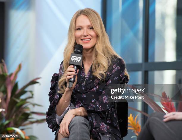 Jewel attends Build Series to discuss "Concrete Evidence: A Fixer Upper Mystery" at Build Studio on March 30, 2017 in New York City.