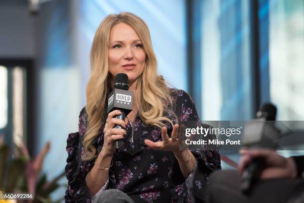 Jewel attends Build Series to discuss "Concrete Evidence: A Fixer Upper Mystery" at Build Studio on March 30, 2017 in New York City.