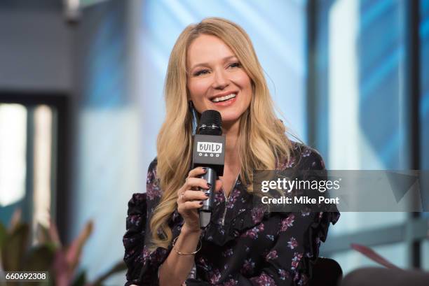 Jewel attends Build Series to discuss "Concrete Evidence: A Fixer Upper Mystery" at Build Studio on March 30, 2017 in New York City.