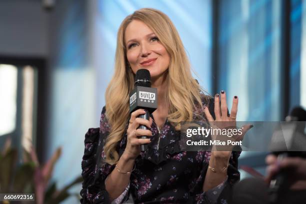 Jewel attends Build Series to discuss "Concrete Evidence: A Fixer Upper Mystery" at Build Studio on March 30, 2017 in New York City.