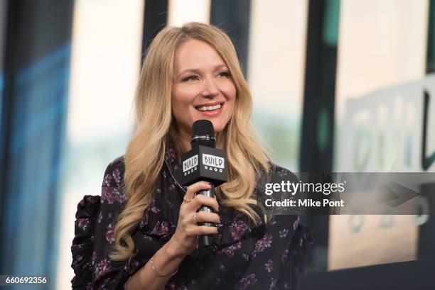 Jewel attends Build Series to discuss "Concrete Evidence: A Fixer Upper Mystery" at Build Studio on March 30, 2017 in New York City.