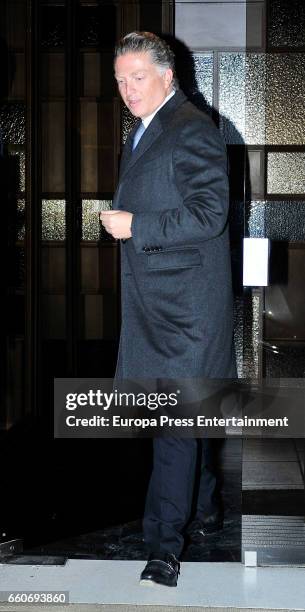 Mexican businessman Elias Sacal is seen on March 22, 2017 in Madrid, Spain.