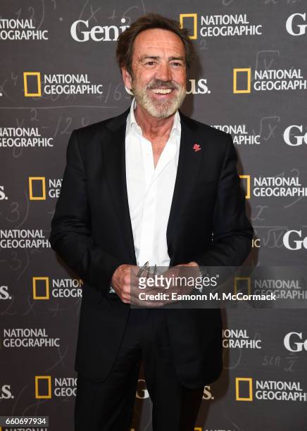 Robert Lindsay attends the London Premiere Screening for National Geographic's "Genius" at Cineworld London on March 30, 2017 in London, England.