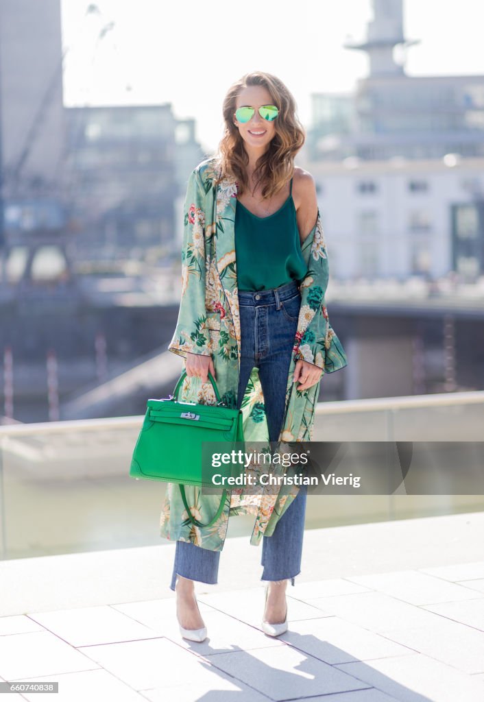 Street Style In Duesseldorf - March 2017
