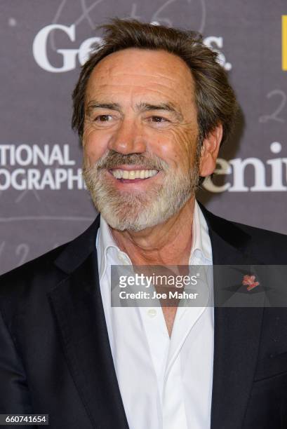 Robert Lindsay attends the National Geographic Channel's "Genius" London Premiere the on March 30, 2017 in London, United Kingdom.
