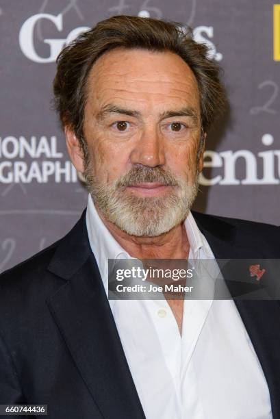 Robert Lindsay attends the National Geographic Channel's "Genius" London Premiere the on March 30, 2017 in London, United Kingdom.