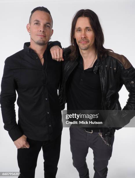 Myles Kennedy and Mark Tremonti of Alter Bridge, Download Festival, Donington, United Kingdom, 16th June 2014.