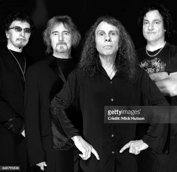 Vinny Appice, Geezer Butler, Ronnie James Dio, Tony Iommi of Black Sabbath spin off Heaven & Hell, London, 27th November 2006.