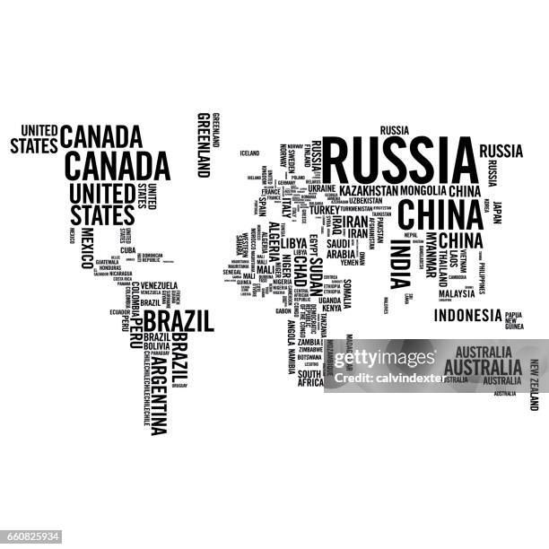 Contries Word 599 Names Of Countries In The World Stock Photos, High-Res Pictures ...
