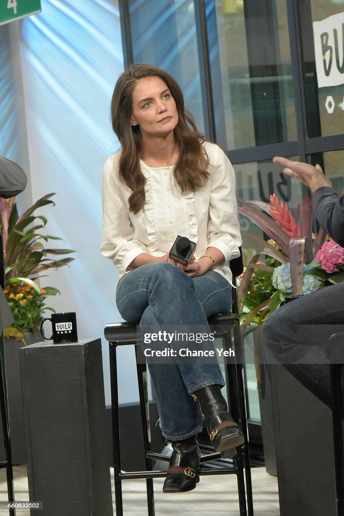 Build Series Presents Matthew Perry and Katie Holmes Discussing "The Kennedys - After Camelot"