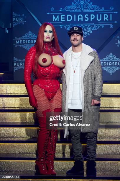 Spanish actor Luis Fernandez attends the opening of the new Clandestine Show Club 'The Secret' on March 30, 2017 in Madrid, Spain.