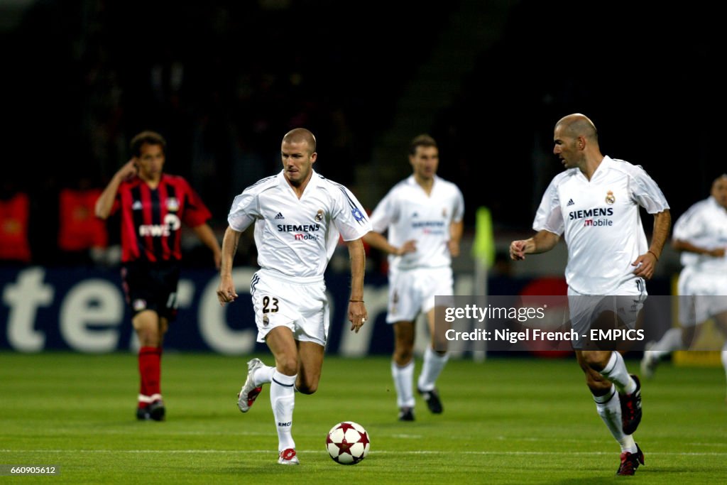 Soccer - UEFA Champions League - Group B - Bayer Leverkusen v Real Madrid