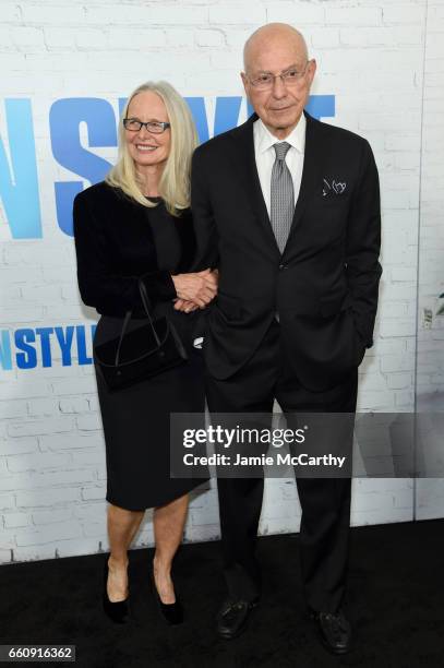 Actors Suzanne Newlander Arkin and Alan Arkin attend the "Going In Style" New York Premiere at SVA Theatre on March 30, 2017 in New York City.