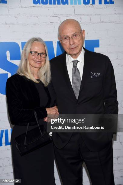 Actors Suzanne Newlander Arkin and Alan Arkin attend the "Going In Style" New York Premiere at SVA Theatre on March 30, 2017 in New York City.