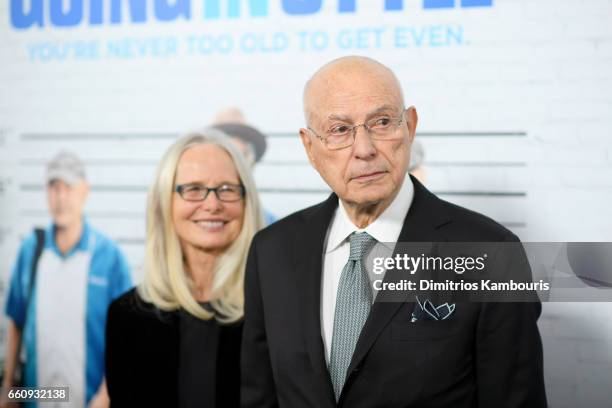 Actors Suzanne Newlander Arkin and Alan Arkin attend the "Going In Style" New York Premiere at SVA Theatre on March 30, 2017 in New York City.