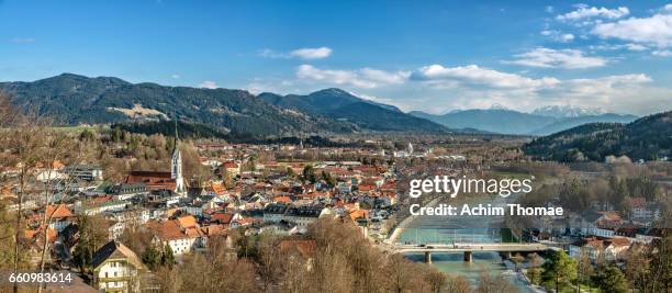 bad tölz, bavaria, germany, europe - wolkengebilde foto e immagini stock