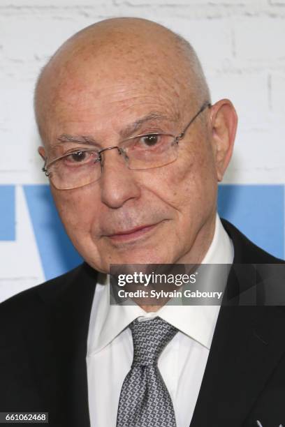 Alan Arkin attends "Going in Style" World Premiere at SVA Theatre on March 30, 2017 in New York City.