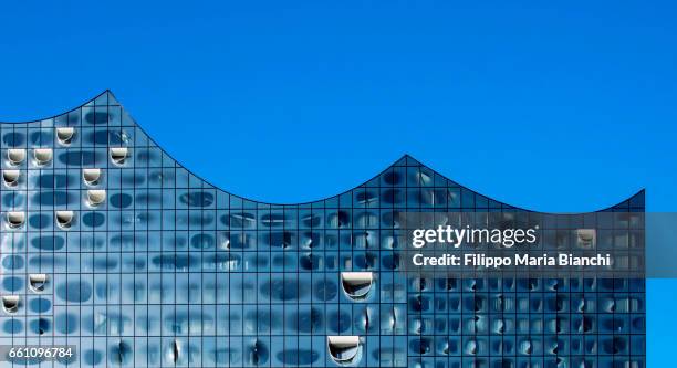 elbphilharmonie - paesaggio urbano stockfoto's en -beelden