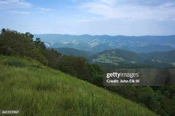 west virginia, spruce knob, landscape - spruce knob mountain stock pictures, royalty-free photos & images