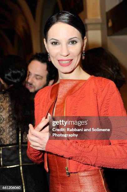 Maria Alexandrova attends Blanca Li Celebratory Cocktails at New York City Center on March 30, 2017 in New York City.