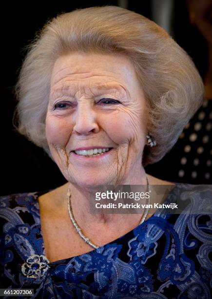 Princess Beatrix of The Netherlands visits the University of Aruba for two debates of the youth parliament about Economy versus Nature and Tourism...