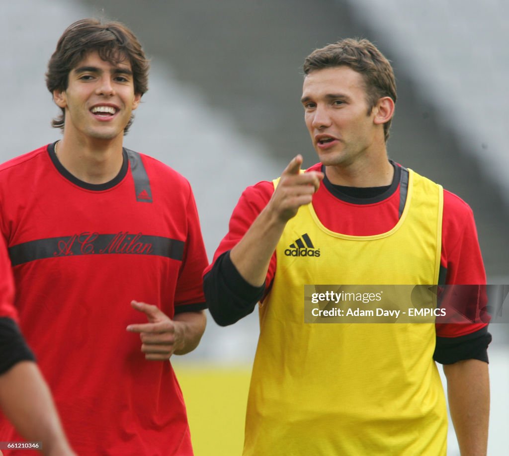 Soccer - UEFA Champions League - Final - AC Milan v Liverpool - AC Milan Training - Ataturk Olympic Stadium