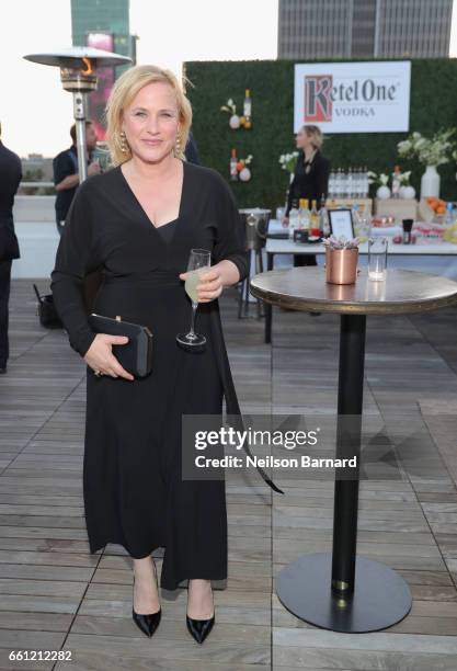 Actor Patricia Arquette attends a celebration for the Alexis Arquette Family Foundation during an intimate dinner hosted by Ketel One Vodka and...