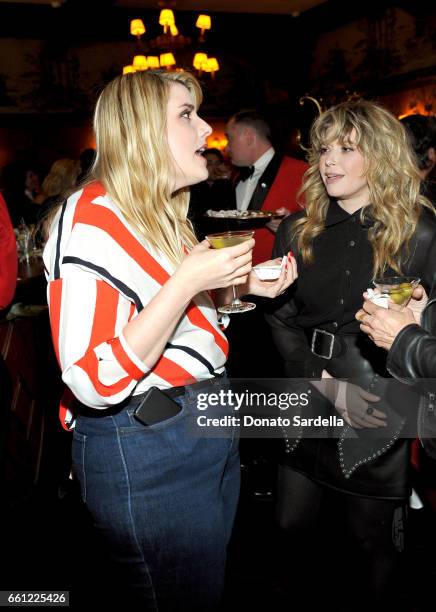 Rodarte Co-Founder Kate Mulleavy and actor Natasha Lyonne attend the Coach & Rodarte celebration for their Spring 2017 Collaboration at Musso & Frank...