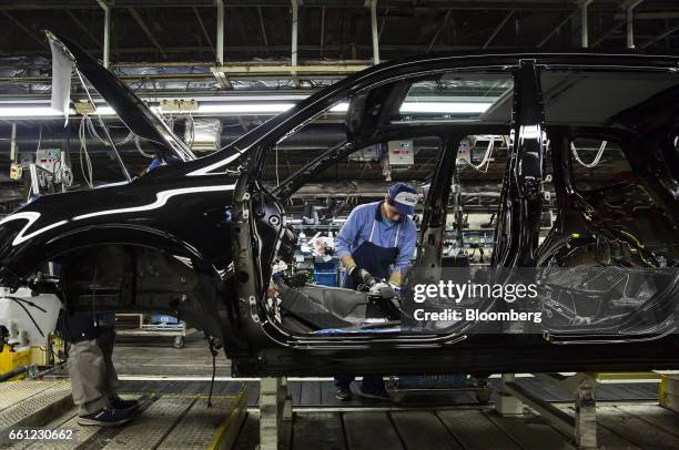 Subaru Assembly Line Subaru Vehicles Production Ahead Of Tankan Announcement Photos and ...