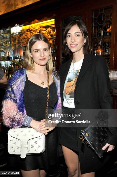 Actor Natalie Love and director Gia Coppola attend the Coach & Rodarte celebration for their Spring 2017 Collaboration at Musso & Frank on March 30,...