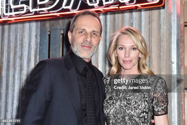 Alfred Caiola and Jaime Caiola attend the First Annual Medair Gala at Stephan Weiss Studio on March 30, 2017 in New York City.