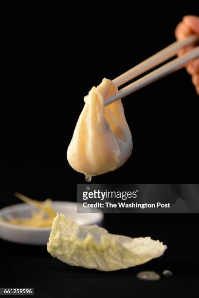 McLean, VA House of Fortune Shanghai-style soup dumplings, also listed on menus as xiao long bao.
