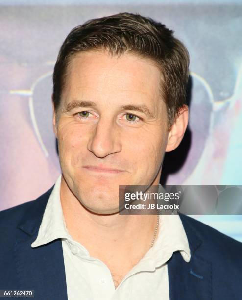 Sam Jaeger attends the premiere of Meritage Pictures' 'Pitching Tents' on March 30, 2017 in Santa Monica, California.